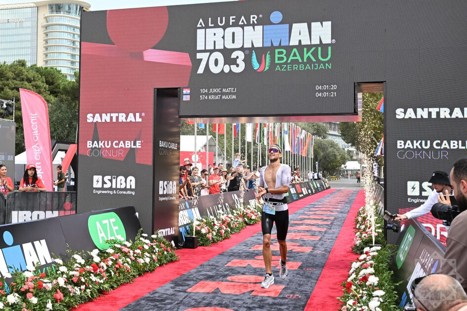 Определился победитель бакинского IRONMAN 70.3