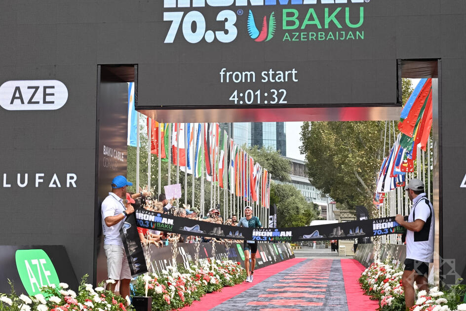Определился победитель бакинского IRONMAN 70.3