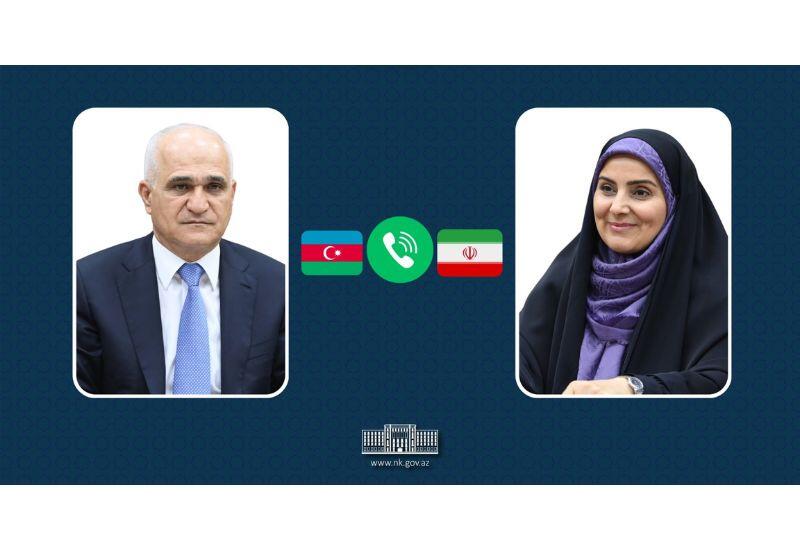 Azərbaycan və İranın həyata keçirdiyi birgə layihələrin icra vəziyyəti müzakirə edilib