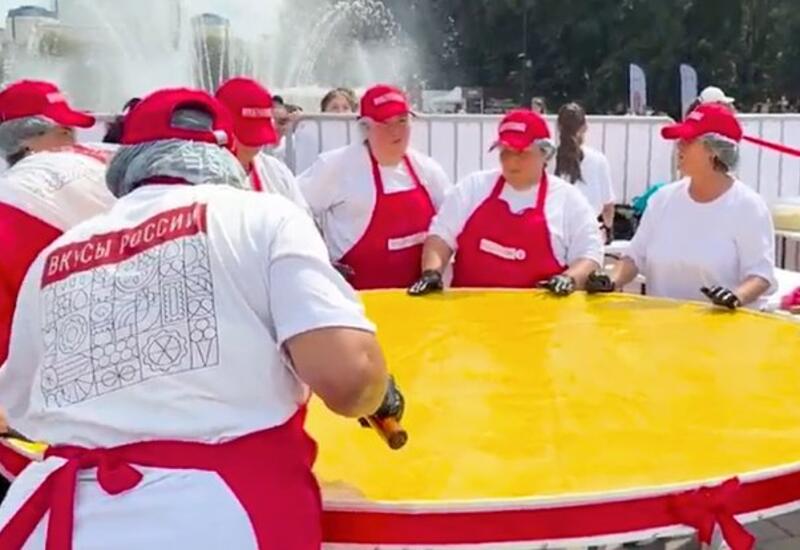 В России приготовили халву весом 254 килограмма