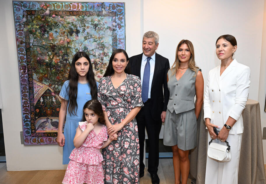 Heydər Əliyev Fondunun vitse-prezidenti Leyla Əliyeva və Arzu Əliyeva Madriddə MAMA “Ana təbiət” beynəlxalq incəsənət sərgisinin açılışında iştirak ediblər