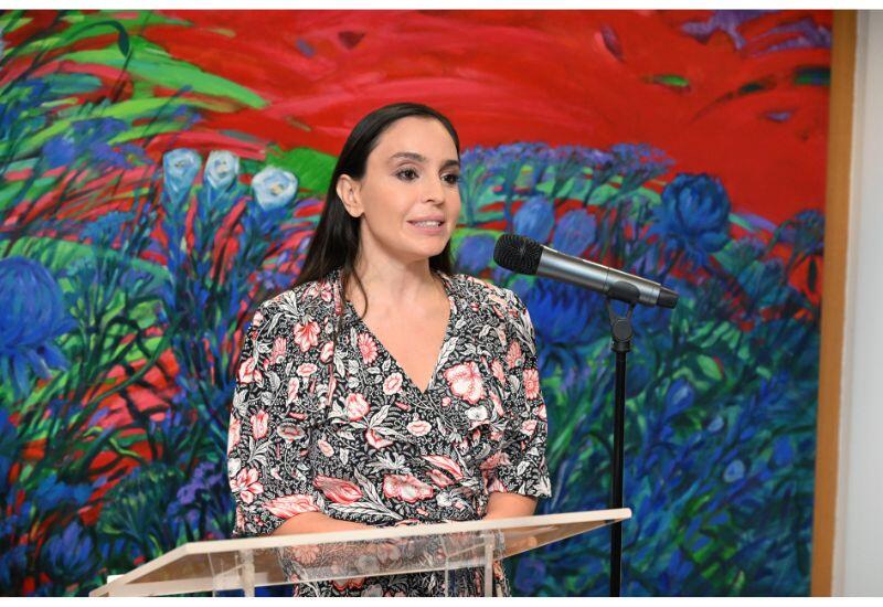 Heydər Əliyev Fondunun vitse-prezidenti Leyla Əliyeva və Arzu Əliyeva Madriddə MAMA “Ana təbiət” beynəlxalq incəsənət sərgisinin açılışında iştirak ediblər