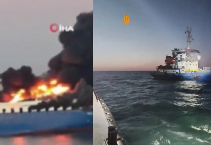В Черном море атаковано судно с азербайджанскими моряками,