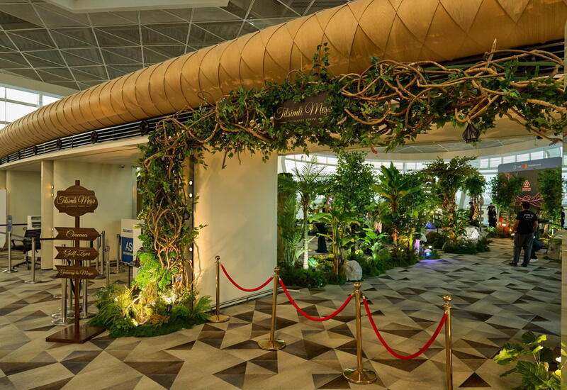 Bakı aeroportunda sərnişinlər üçün yeni əyləncə və istirahət zonası açılıb