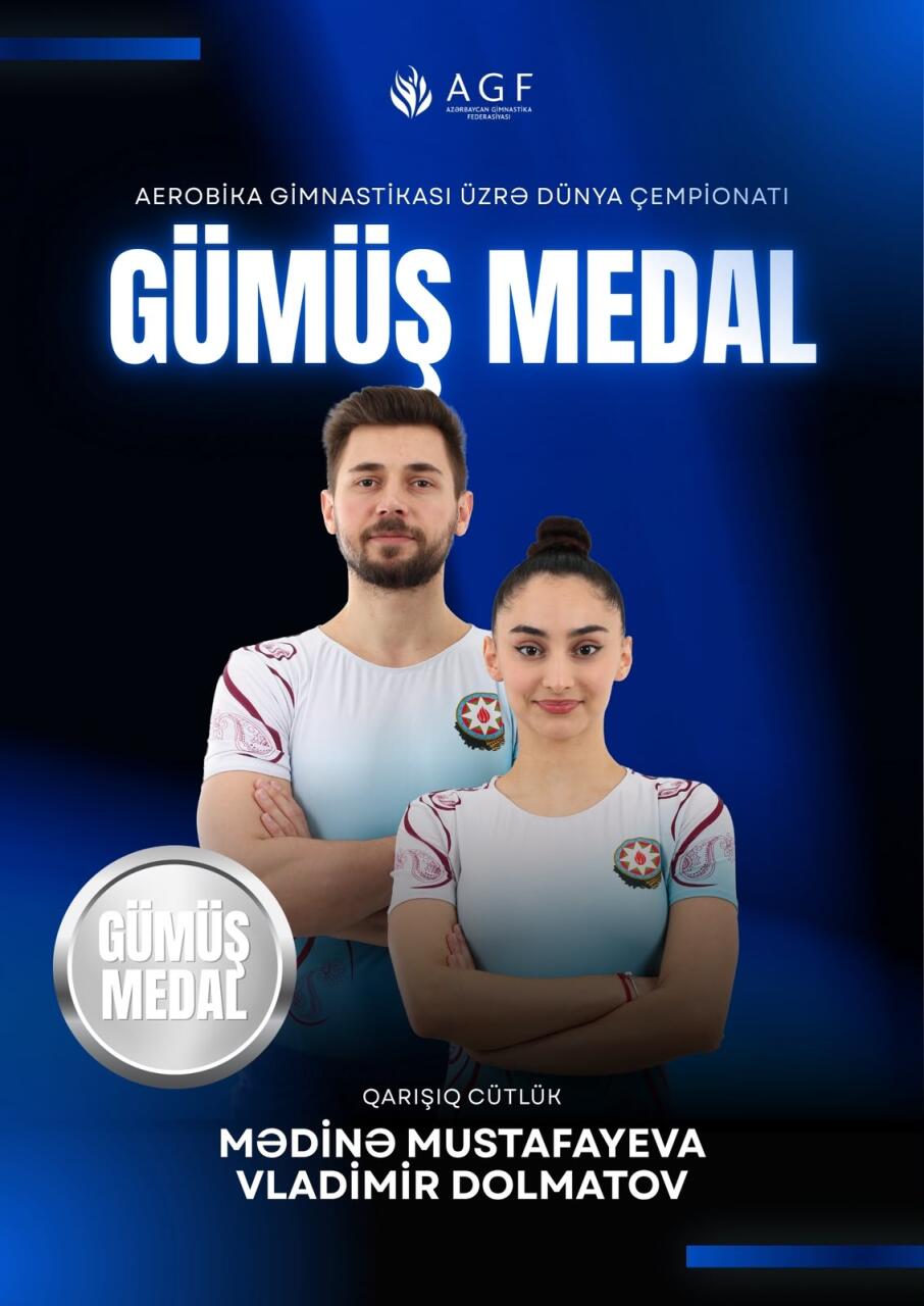 Azərbaycan gimnastları dünya çempionatında gümüş medal qazandılar