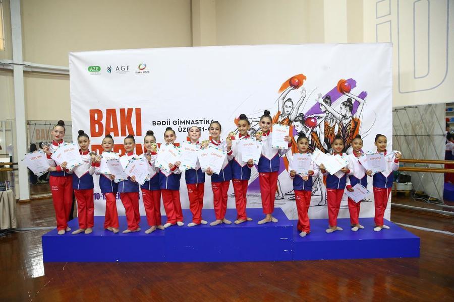 Bədii gimnastların zəriflik şousu başa çatdı