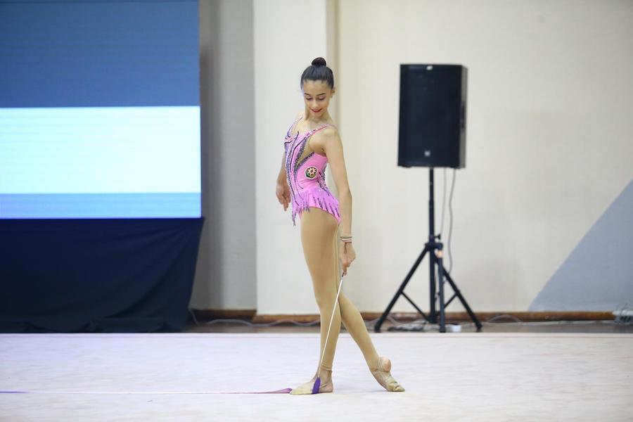 Bədii gimnastların zəriflik şousu başa çatdı