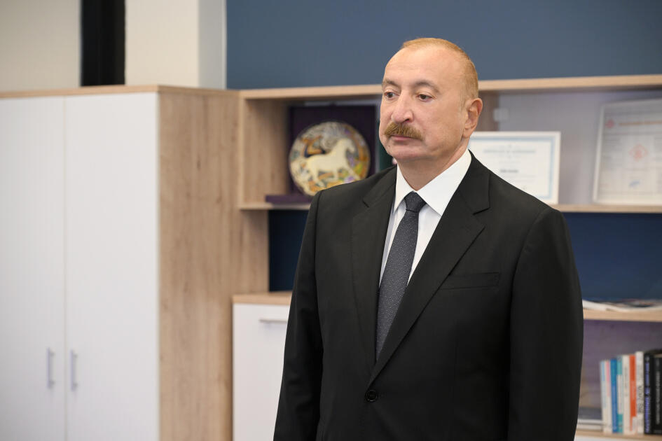 Президент Ильхам Алиев принял участие в открытии первого этапа инновационного городка «SABAH.city»