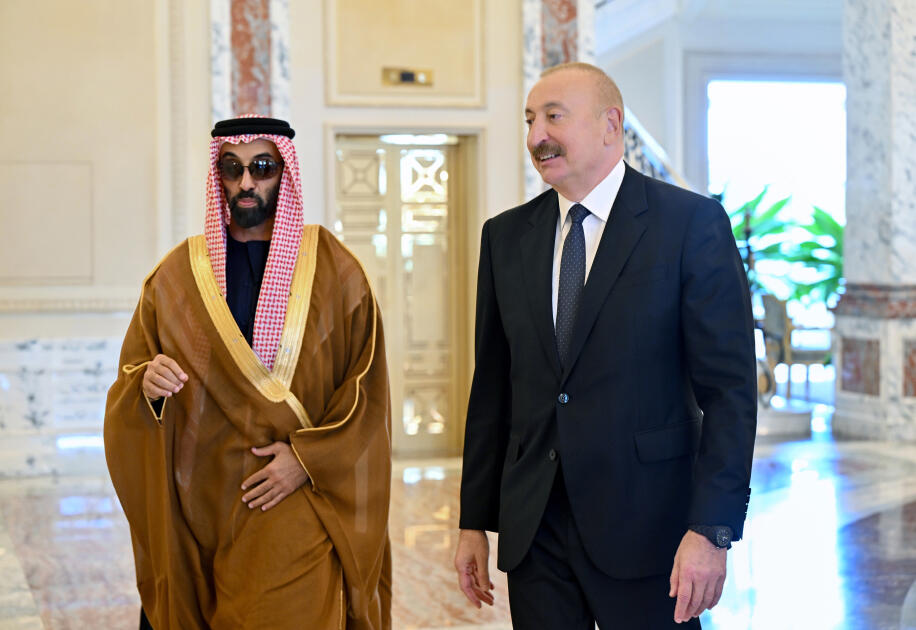 Prezident İlham Əliyev Birləşmiş Ərəb Əmirliklərinin milli təhlükəsizlik müşavirini qəbul edib