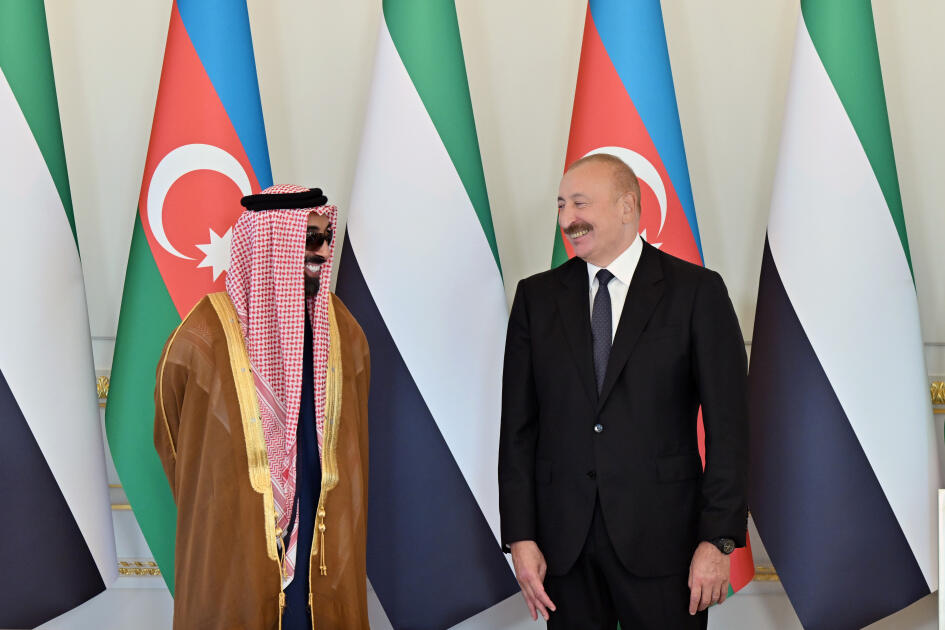 Prezident İlham Əliyev Birləşmiş Ərəb Əmirliklərinin milli təhlükəsizlik müşavirini qəbul edib