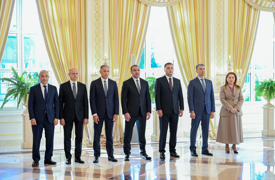 Prezident İlham Əliyev Birləşmiş Ərəb Əmirliklərinin milli təhlükəsizlik müşavirini qəbul edib