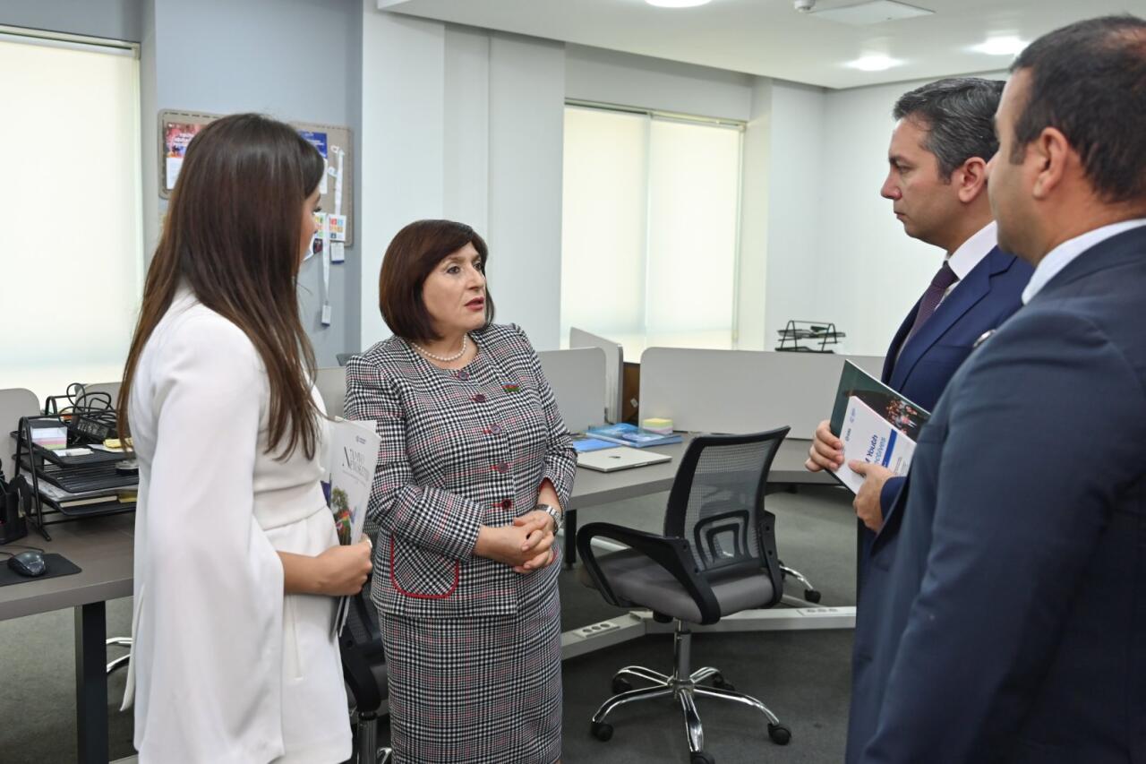 Sahibə Qafarova Qoşulmama Hərəkatının Gənclər Təşkilatının Baş Qərargahında çıxış edib
