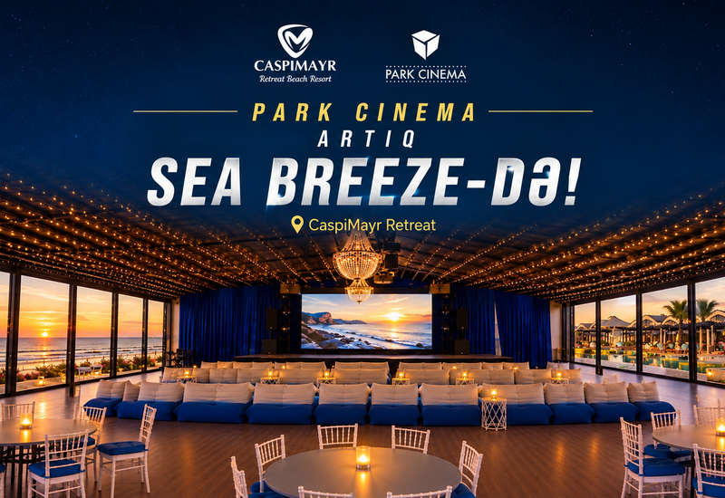 Park Cinema уже в Sea Breeze: кино теперь рядом с морем!
