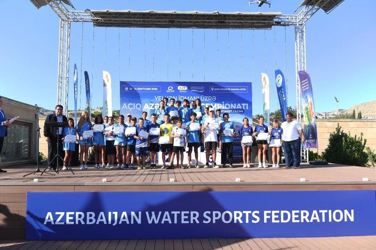 Yelkən idmanı üzrə açıq Azərbaycan çempionatı başa çatıb