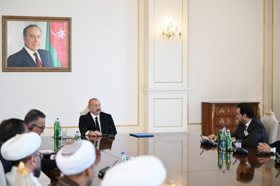 Президент Ильхам Алиев принял участников проходящих в Баку международных конференций