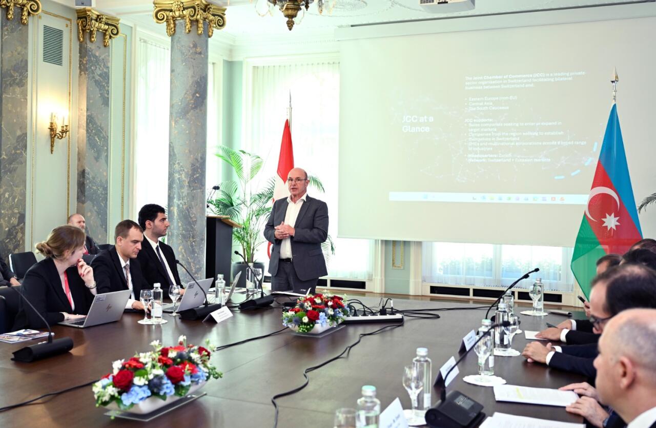 İsveçrə–Azərbaycan Biznes Forumu keçirilib
