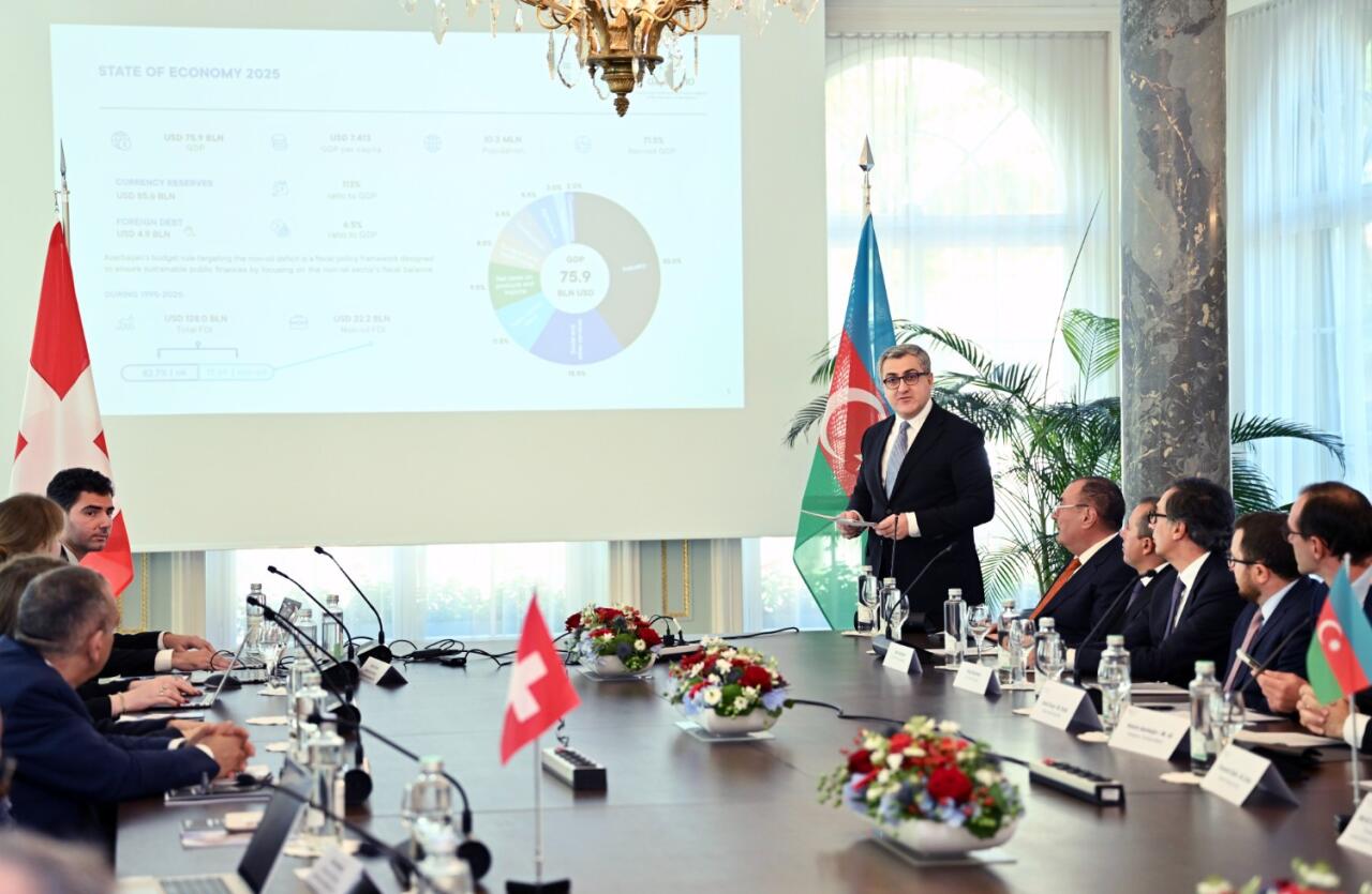 İsveçrə–Azərbaycan Biznes Forumu keçirilib