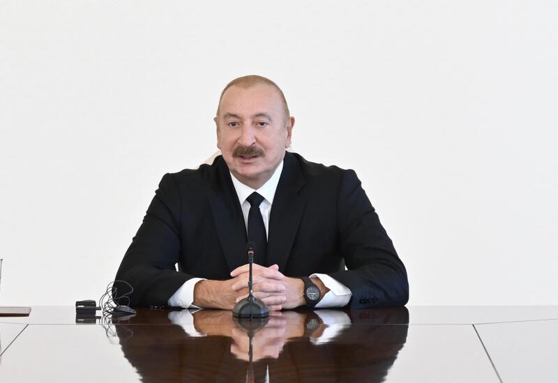 Prezident İlham Əliyev dini liderlərlə görüşdə Ermənistanın məscidlərə qarşı dağıdıcı münasibətindən danışıb