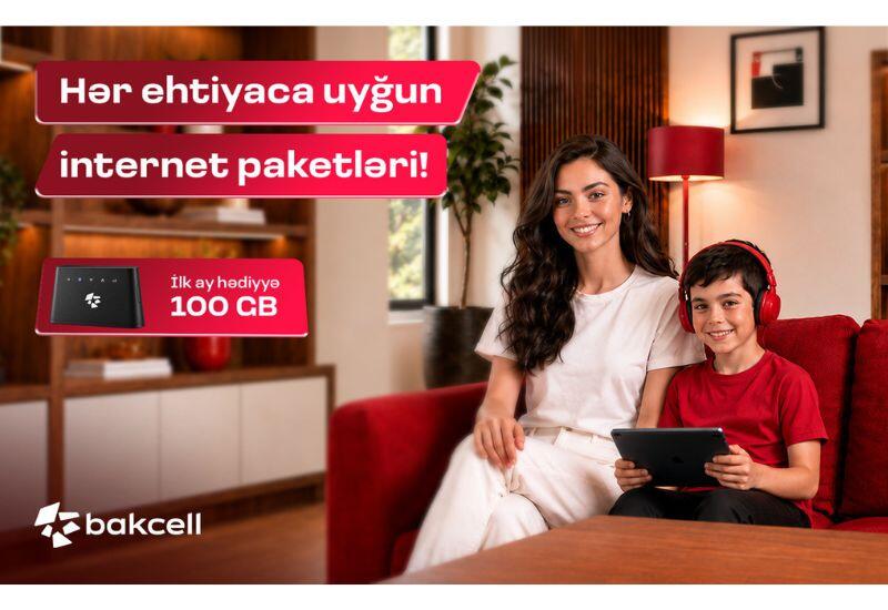 Купите Wi-Fi-модем от Bakcell и получите первую абонентскую плату в подарок