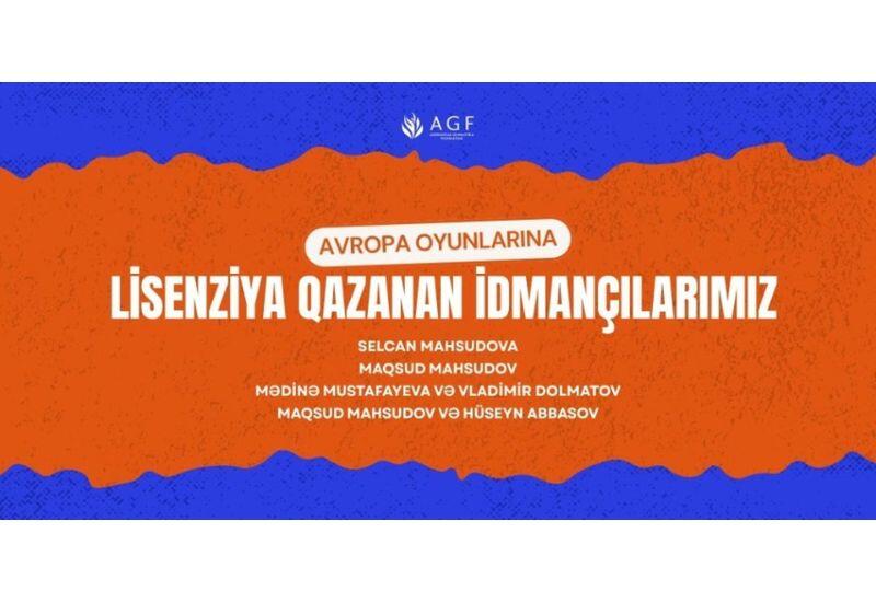 Азербайджанские гимнасты завоевали лицензии на IV Европейские игры