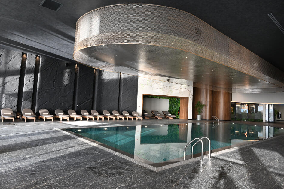 Prezident İlham Əliyev və Birinci xanım Mehriban Əliyeva Şamaxıda “Meysari Grand Hotel & SPA” kompleksinin açılışında iştirak ediblər