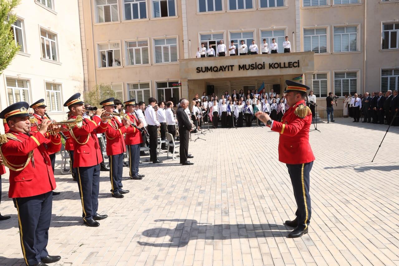 В Сумгайытском музыкальном колледже отметили День национальной музыки