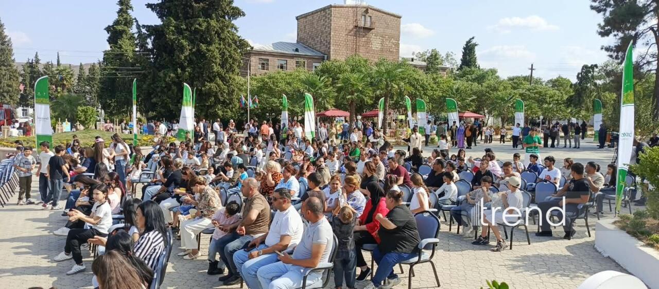 В честь Дня города Ходжавенд проводится общественно-культурное мероприятие