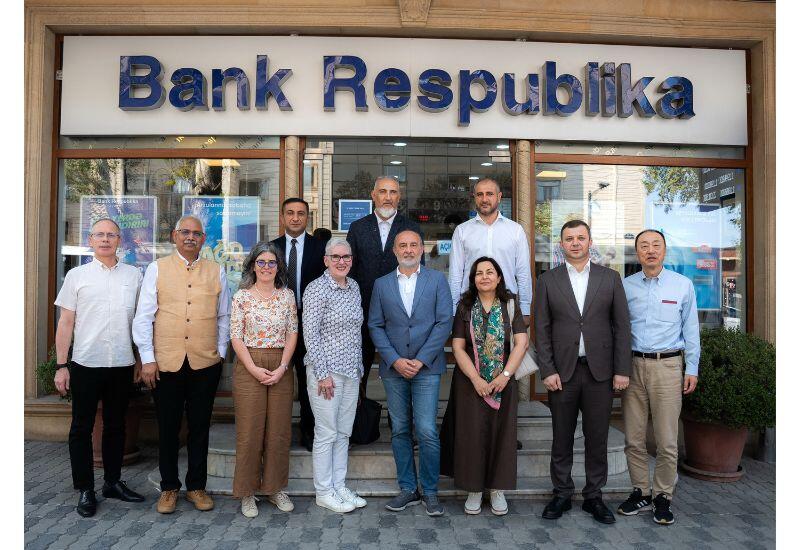 AİB Direktorlar Şurasının üzvləri Gəncədə Bank Respublika-nın maliyyələşdirdiyi bizneslərlə tanış olublar