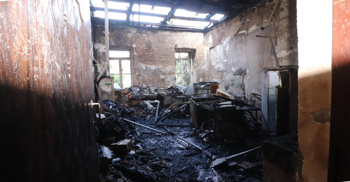 Пожар в больнице в Газахе, проведена эвакуация