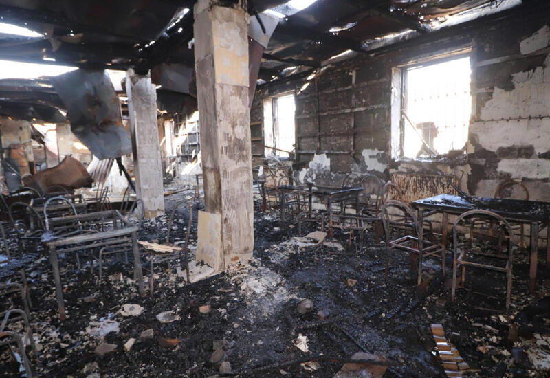 Пожар в больнице в Газахе, проведена эвакуация