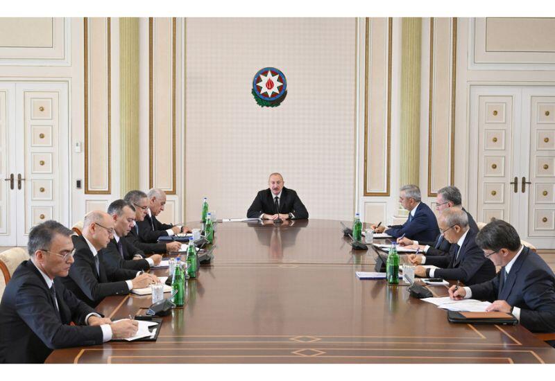 Prezident İlham Əliyevin sədrliyi ilə dağ-mədən və metallurgiya sənayesinin inkişafına dair Dövlət Proqramına həsr olunmuş müşavirə keçirilib
