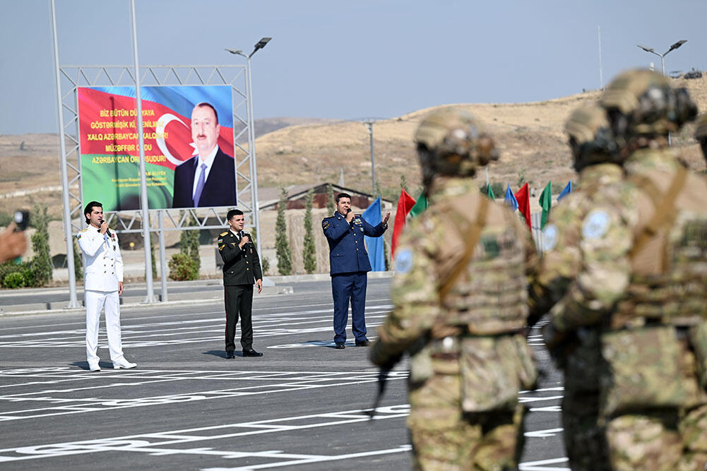 Состоялась церемония открытия совместных военных учений "Сила единства – 2026"