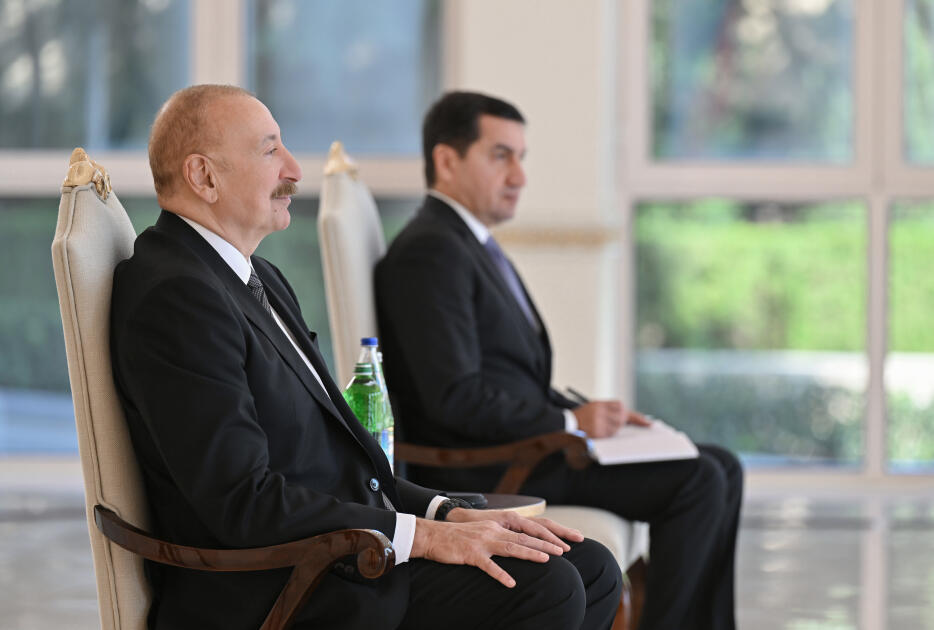 Prezident İlham Əliyev İsveçin Azərbaycanda yeni təyin olunmuş səfirini qəbul edib