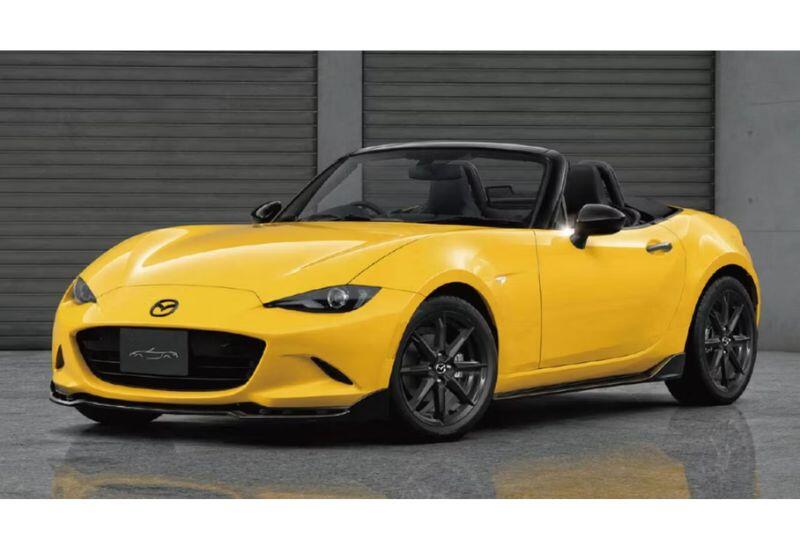 Mazda представила желтую спецверсию MX-5