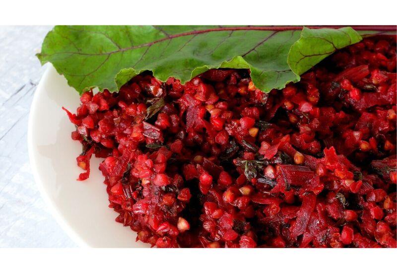Яркое гречотто к мясу