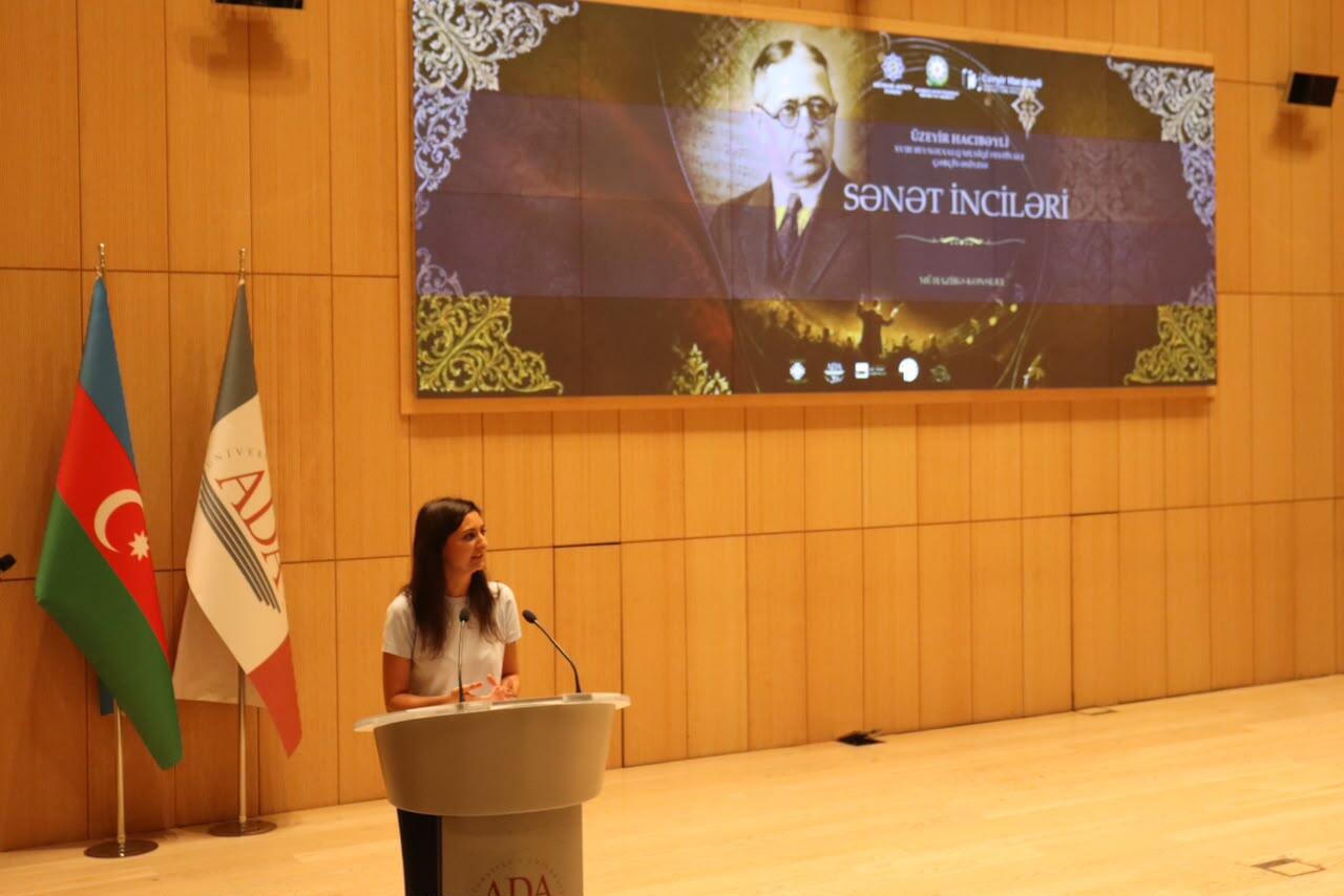 “Sənət inciləri” layihəsi üzrə ADA Universitetində mühazirə-konsert keçirilib
