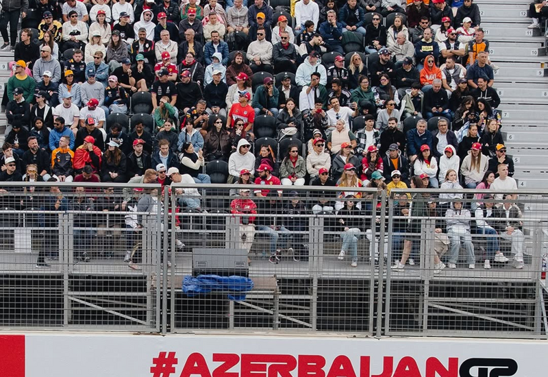 Bakıda Formula 1 rekordu: Xarici qonaqların sayı 16 mini keçdi