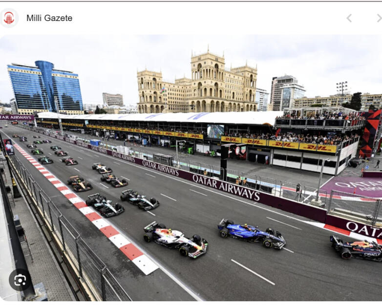 Гран-при Азербайджана F1 в центре внимания СМИ Турции