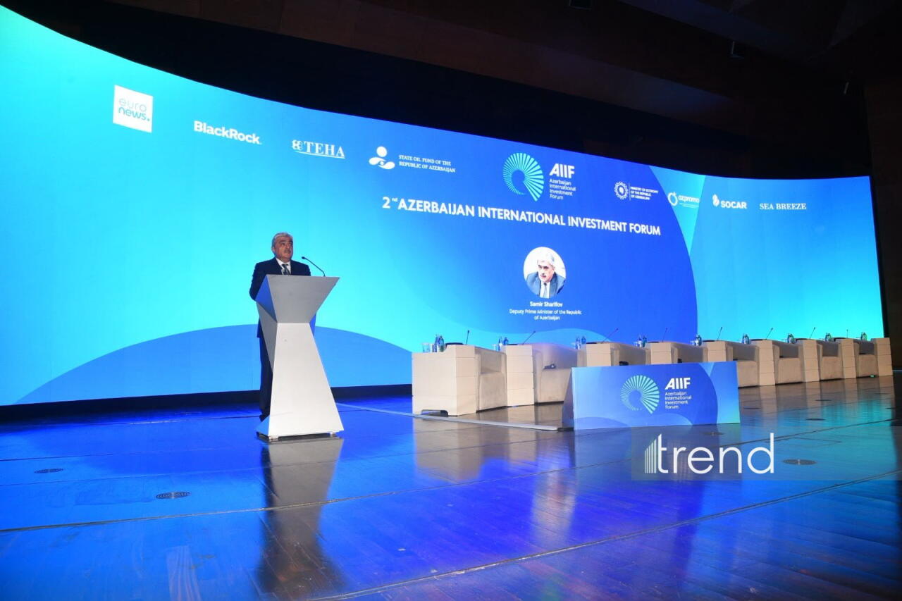 Bakıda II Azərbaycan Beynəlxalq İnvestisiya Forumunun ilk günü başa çatıb