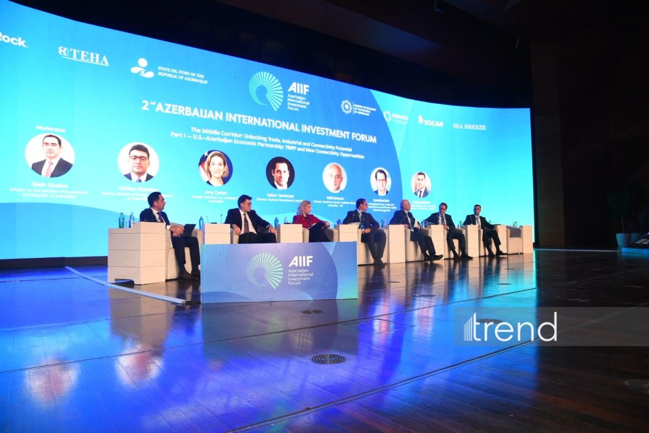 Bakıda II Azərbaycan Beynəlxalq İnvestisiya Forumunun ilk günü başa çatıb
