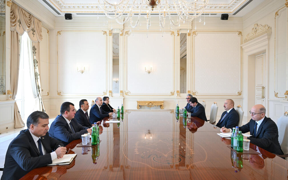 Президент Ильхам Алиев принял премьер-министра Таджикистана