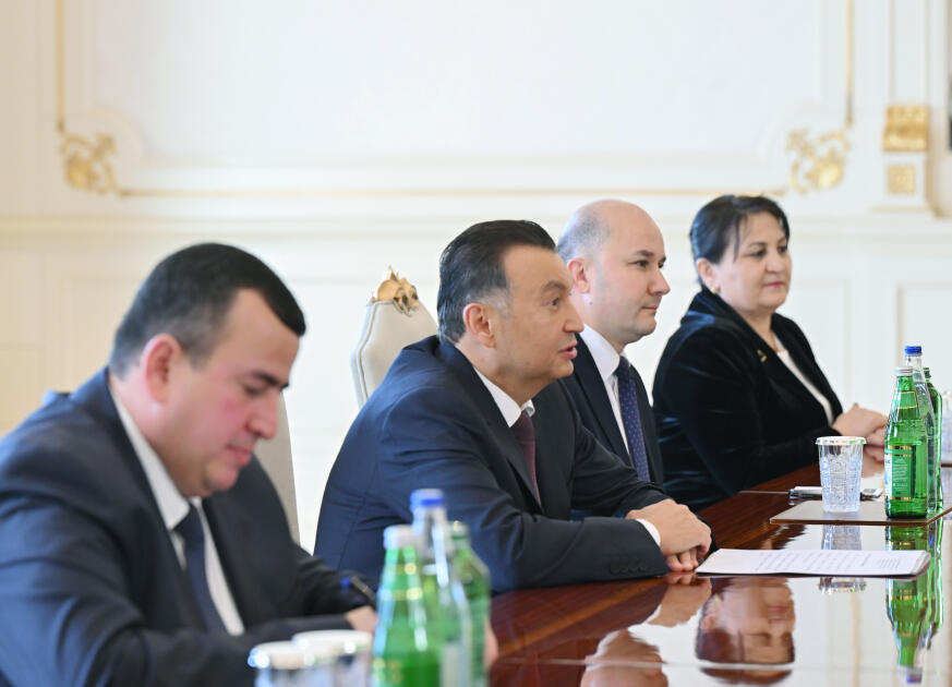 Президент Ильхам Алиев принял премьер-министра Таджикистана