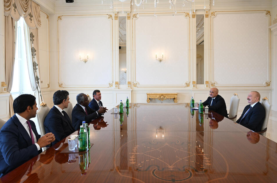 Президент Ильхам Алиев принял руководителя Global Infrastructure Partners