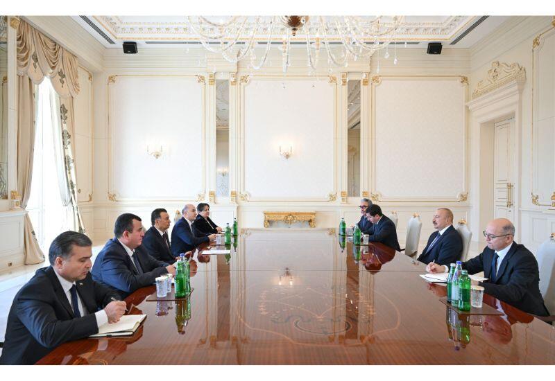 Президент Ильхам Алиев принял премьер-министра Таджикистана