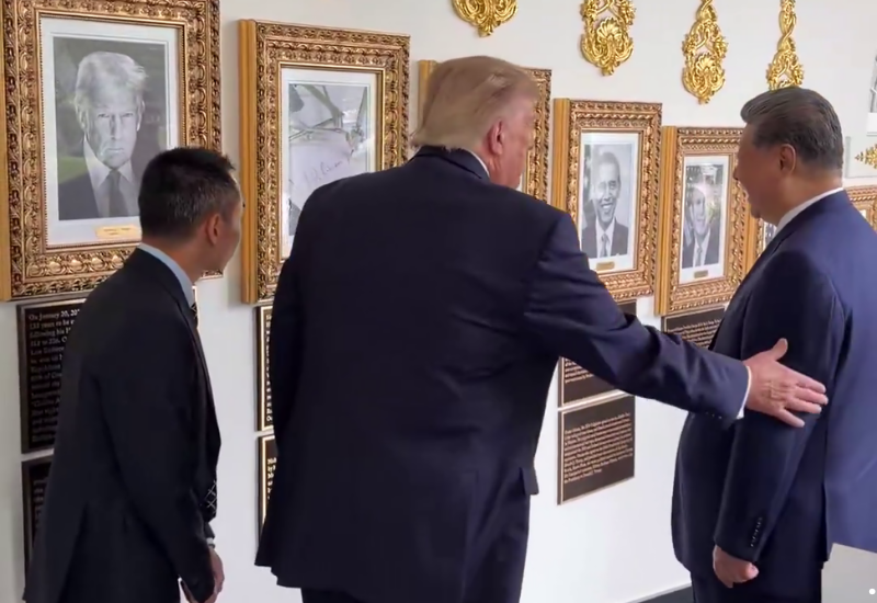 Трамп рассмешил Си Цзиньпина