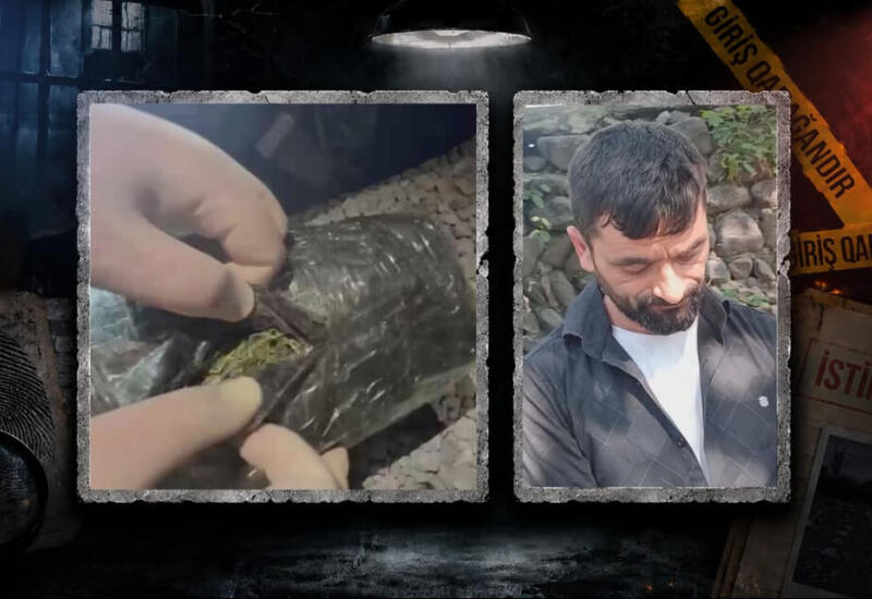 Əməliyyat ilə 1,5 kiloqram narkotik götürülüb