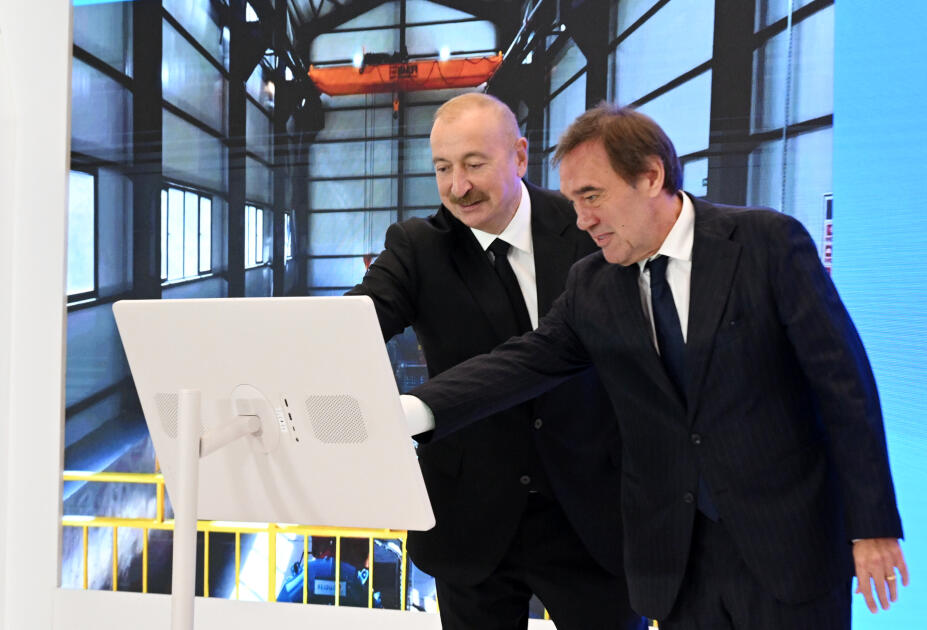 Prezident İlham Əliyevin iştirakı ilə “Minkənd” Kiçik Su Elektrik Stansiyasının onlayn formatda açılışı olub, “Tekstil Klasteri” layihəsi üzrə istehsal müəssisəsinin təməli qoyulub