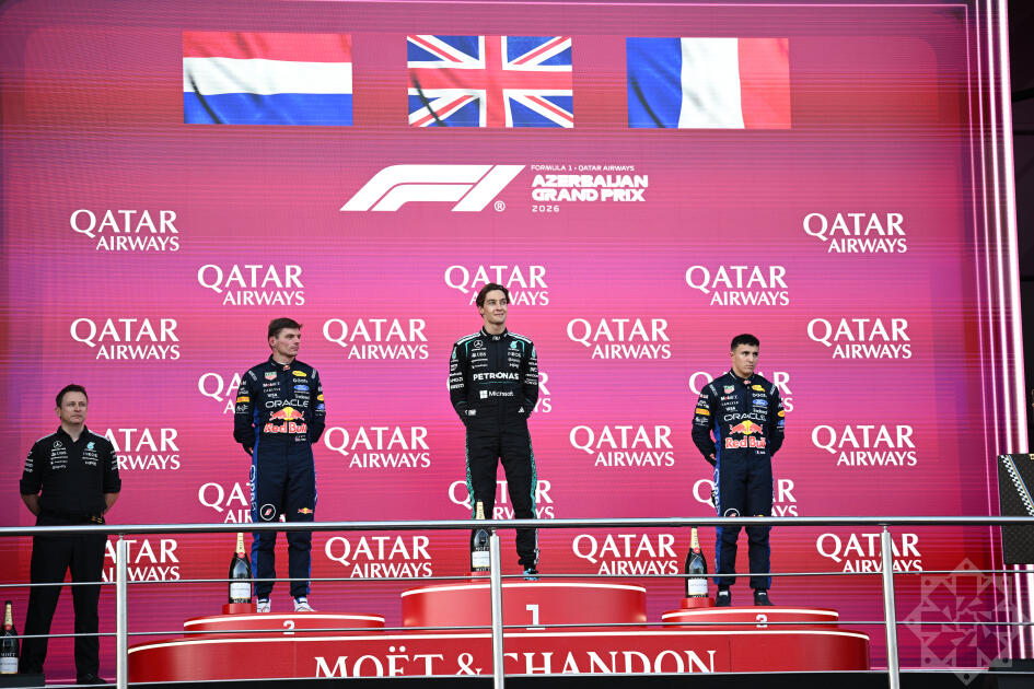 Formula 1 Azərbaycan Qran-Prisinin qalibi mükafatlandırılıb