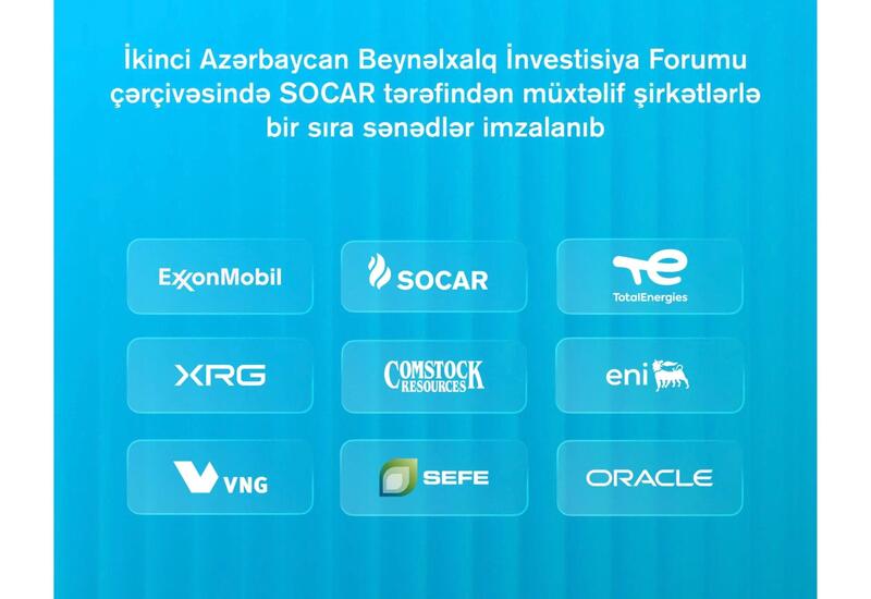 SOCAR AIIF 2026-da imzalanan sənədlərin detallarını açıqlayıb