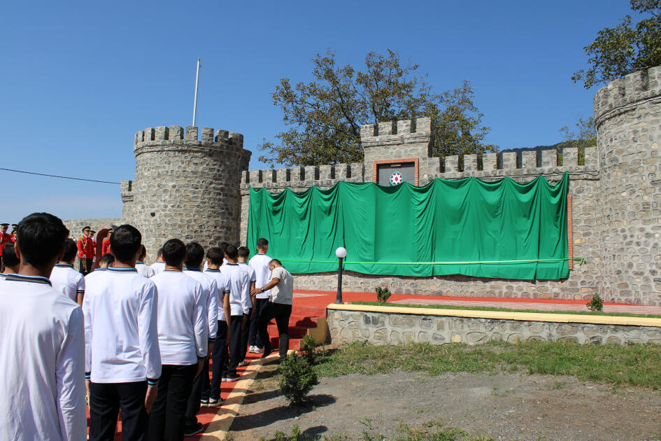 Qaxda “Şəhidlər qalası” ucaldılıb
